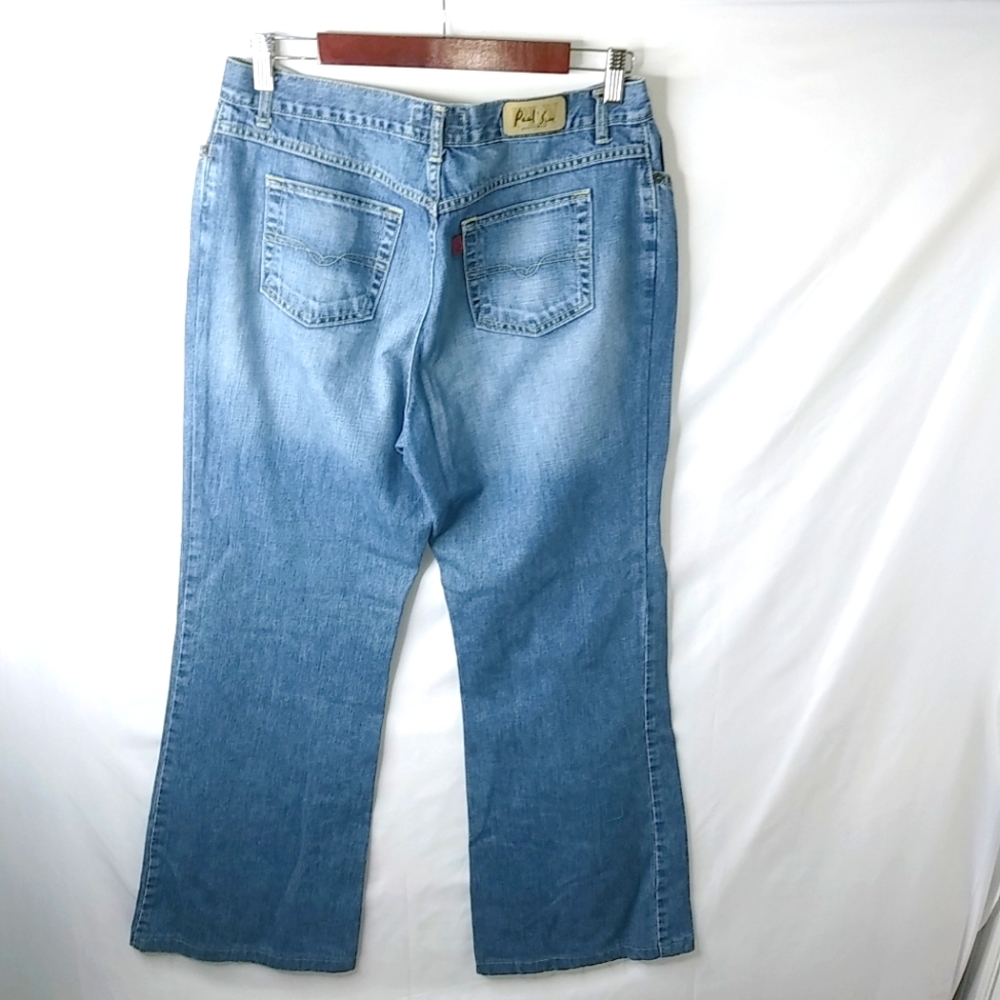 PLN Pauls Line 46 32x29 Mens Stitched Pocket Jeans
